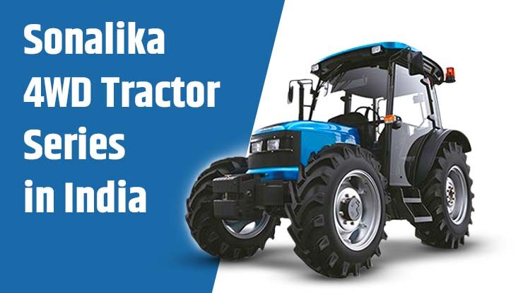 Sonalika 4WD Tractor Series in India