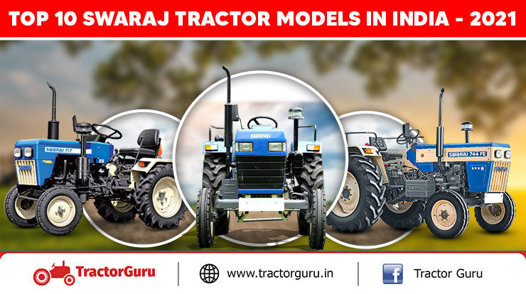 Top 10 Swaraj Tractor Models in India 2021 - Price & Features