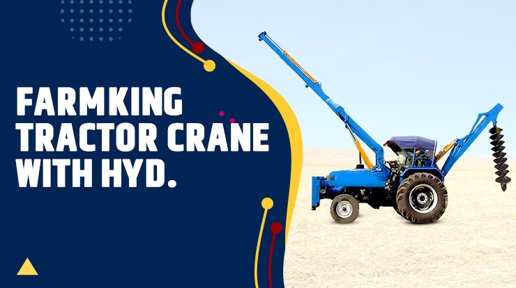Farmking Tractor Crane With Hyd.