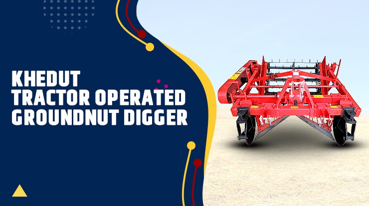 Khedut Tractor Operated Groundnut Digger