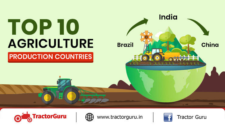 Top 10 Agriculture Production Countries - Statistics of 2022