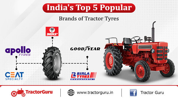 India's Top 5 Popular Brands of Tractor Tyres