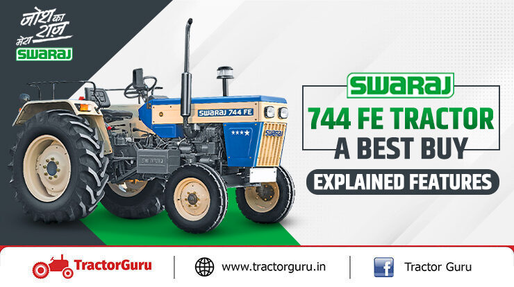 Swaraj 744 FE Tractor A Best Buy