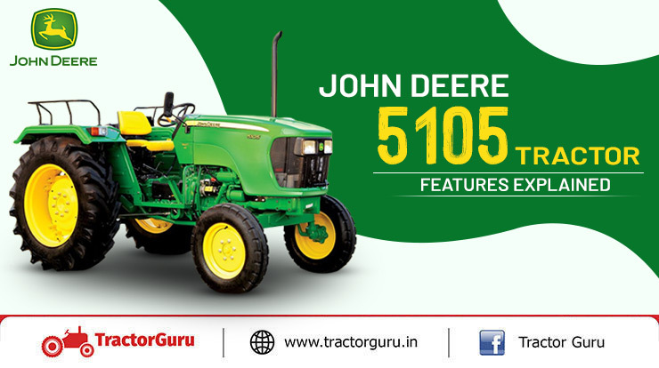 John Deere 5105 Tractor in India