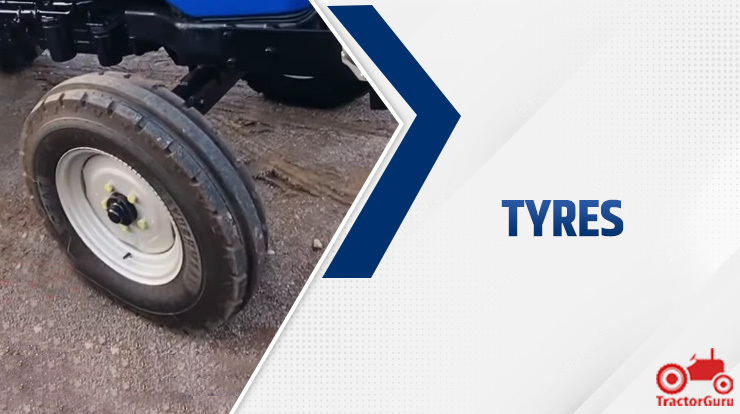 Sonalika DI 60 Sikander Tyres