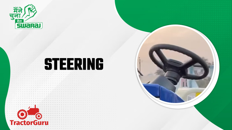 Swaraj-744-XM Steering