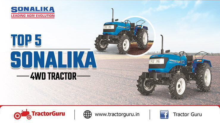 Top 5 Sonalika 4WD Tractor Models