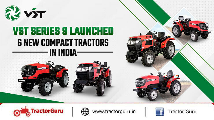 VST Series 9 Launched 6 New Mini Tractors In India 2023 - Price & Features