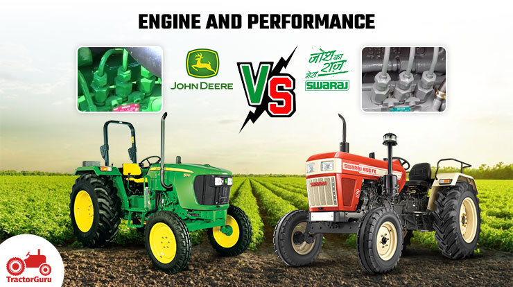 John Deere 5310 Vs Swaraj 855: Engine And Performance