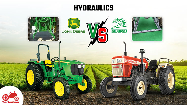 Swaraj 855 Vs John Deere 5310: Hydraulics