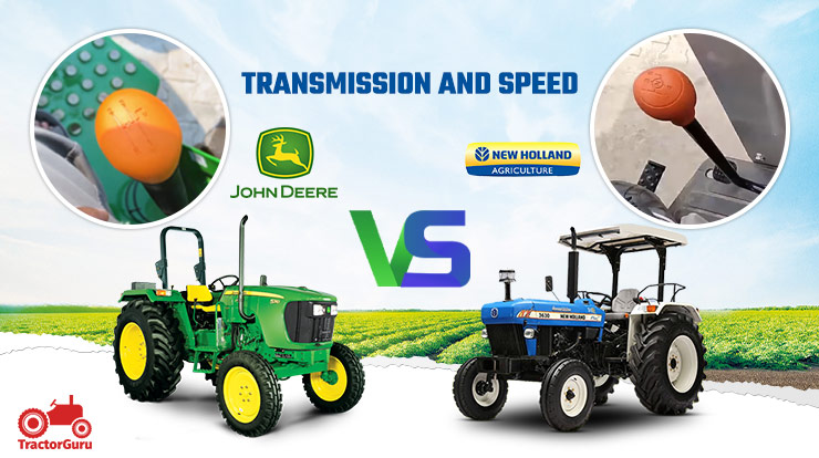 Transmission Comparison of John Deere 5310 and New Holland 3630 TX Special Edition