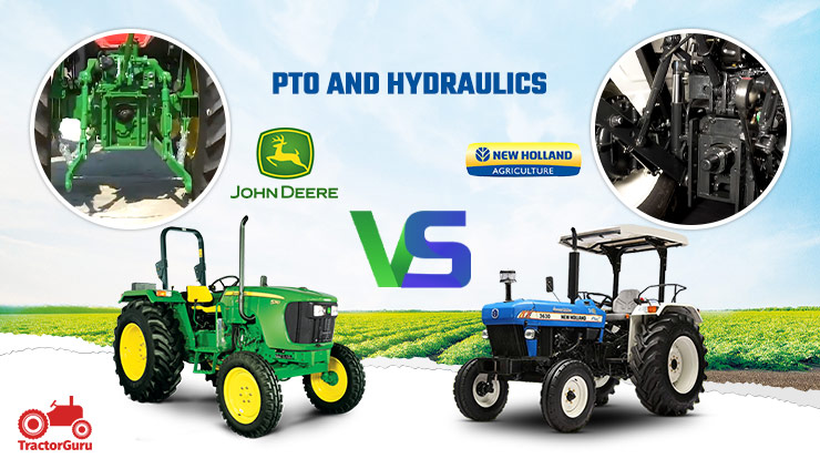 Hydraulics And Tyres Comparison of John Deere 5310 vs New Holland 3630 TX Special Edition