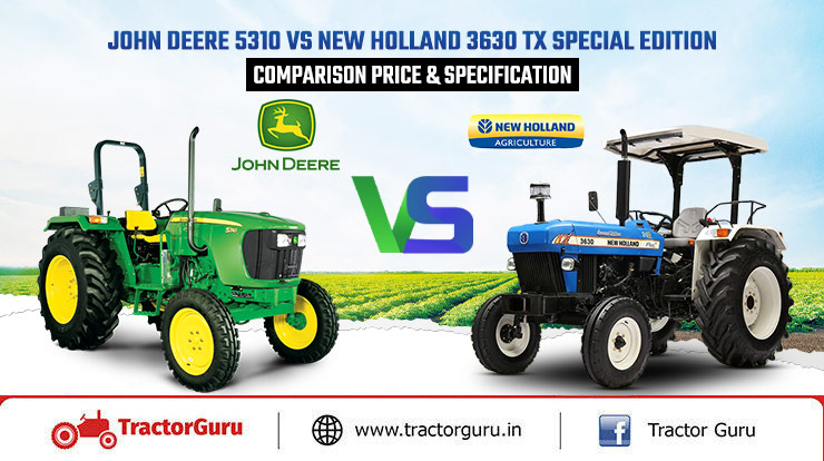 New Holland 3630 vs John Deere 5310