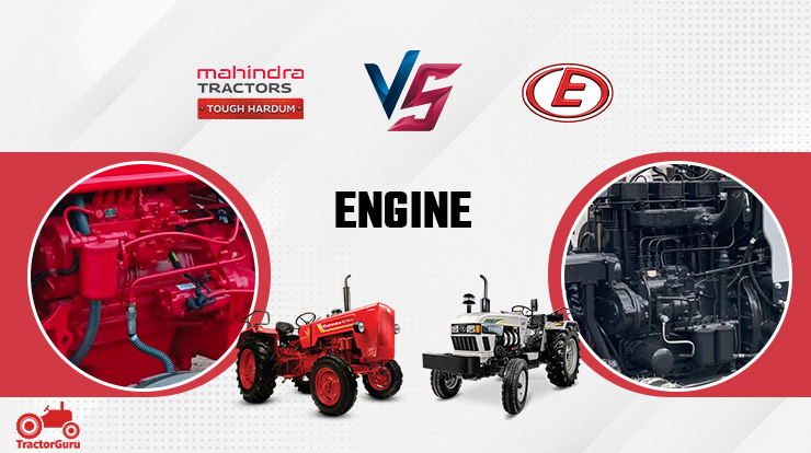 Engine Comparison of Mahindra 575 Di and Eicher 485