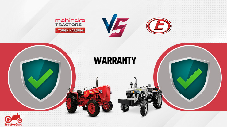 Warranty Comparison Between Mahindra 575 and Eicher 485