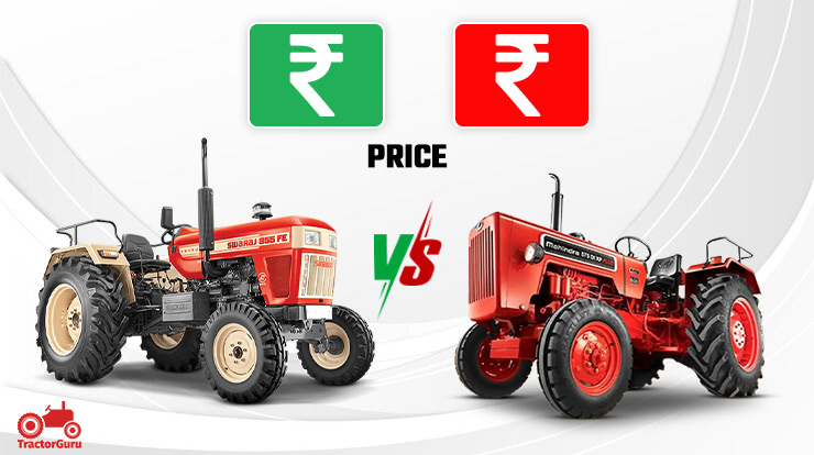 Mahindra 575 DI XP PLUS and Swaraj 855 FE Price and Value for Money