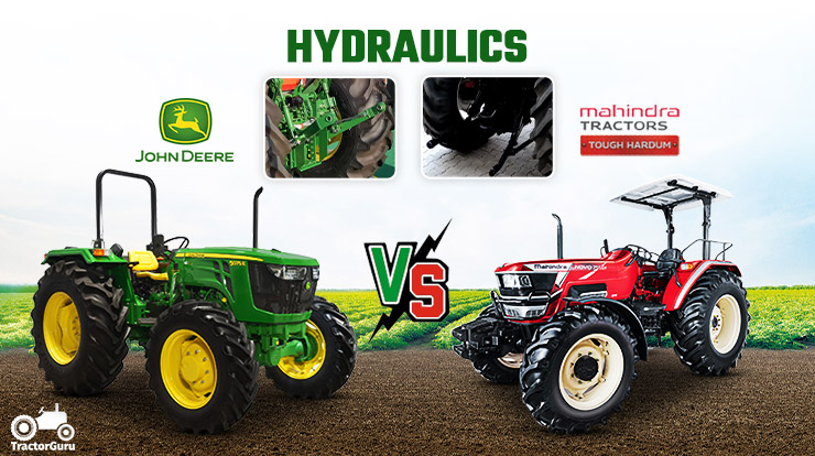 Hydraulic Capacity Comparison of Mahindra Novo 755 Di and John Deere 5075E