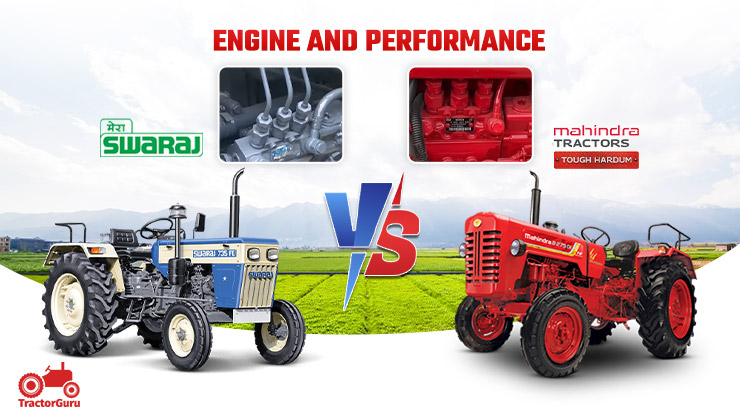 Swaraj 735 vs Mahindra 275: Engine Specifications