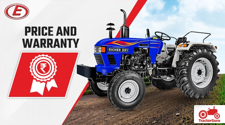 Eicher 551 Warranty  Period