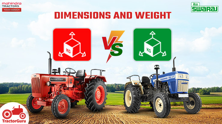 Swaraj 742 vs Mahindra 575