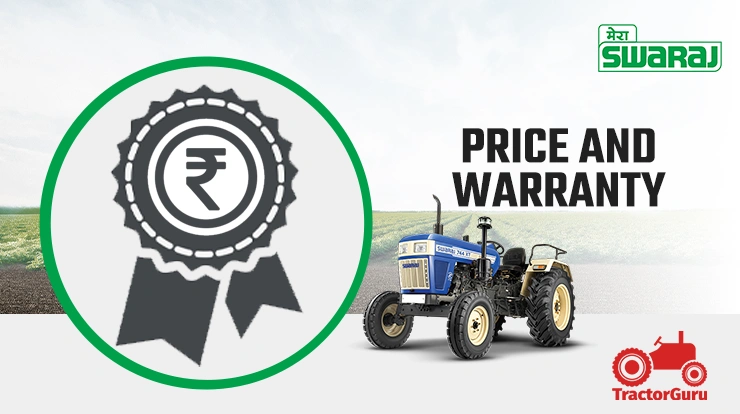 Swaraj 744 XT Price and warranty 