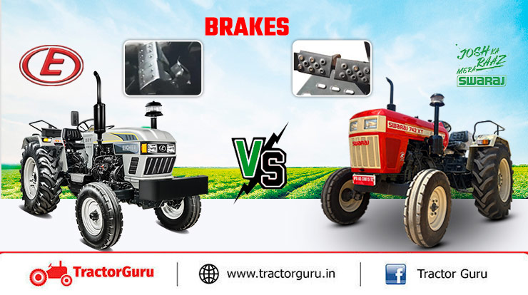 Brakes and Steering Eicher 551 and Swaraj 742 XT