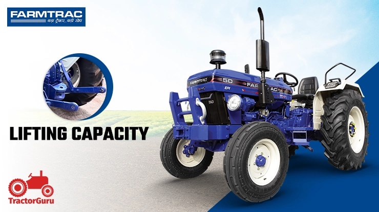 Farmtrac 50 Powermaxx Lifting Capacity (Hydraulics)