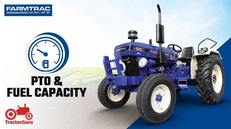 Farmtrac 50 Powermaxx Power Take Off & Fuel Capacity