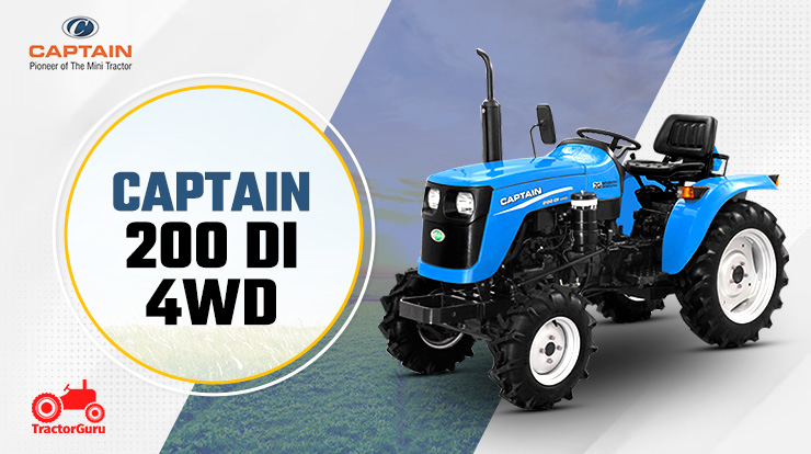 Captain 200 DI 4WD Tractor