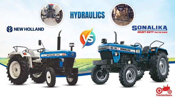 New Holland 3032 Nx vs Sonalika DI 35 Tractor Hydraulics