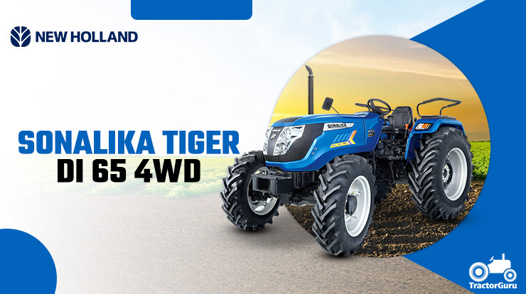 Sonalika Tiger DI 65 4WD – Superior for Rough Terrains