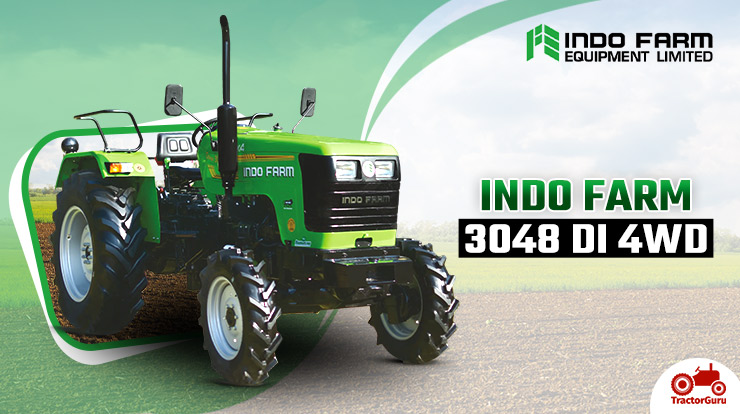 Indo Farm 3048 DI 4WD Tractor