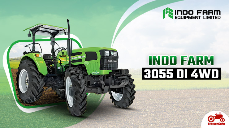 Indo Farm 3055 DI 4WD Tractor