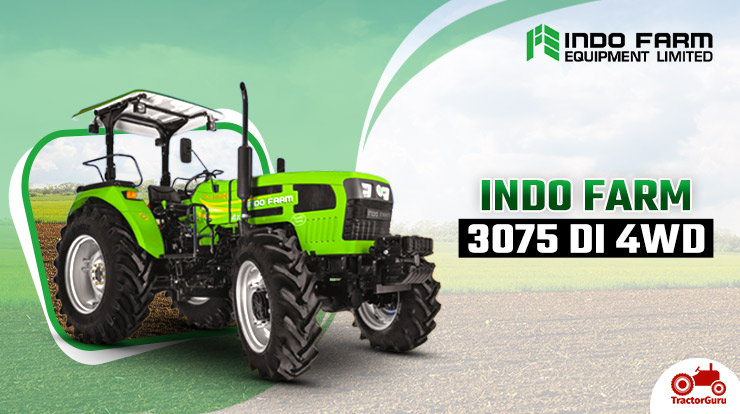 Indo Farm 3075 DI 4WD Tractor