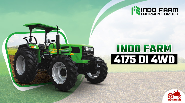 Indo Farm 4175 DI 4WD Tractor