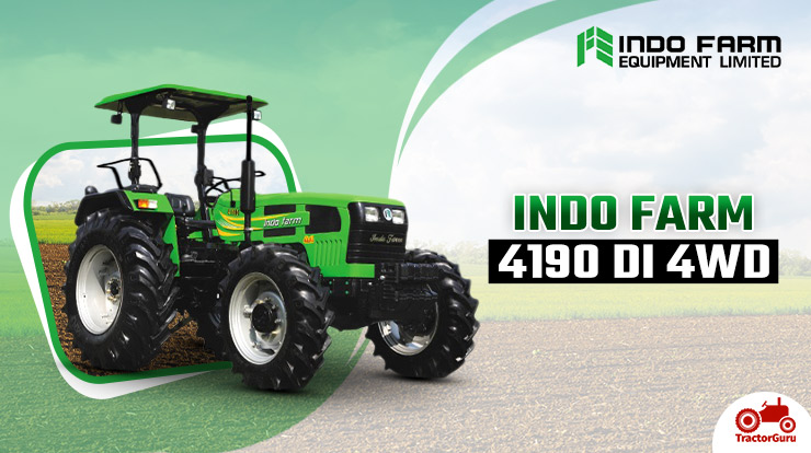 Indo Farm 4190 DI 4WD Tractor