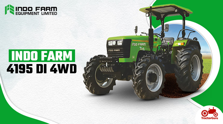 Indo Farm 4195 DI 4WD Tractor