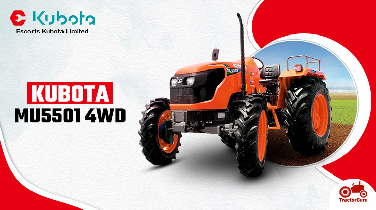 Kubota MU5501 4WD Tractor