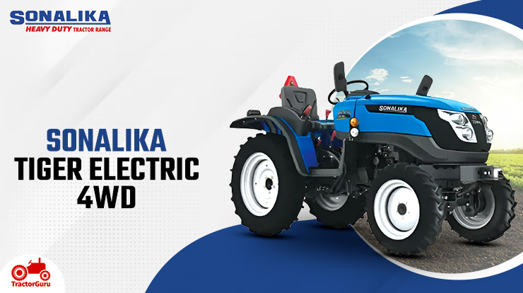 Sonalika Tiger Electric 4WD Tractor