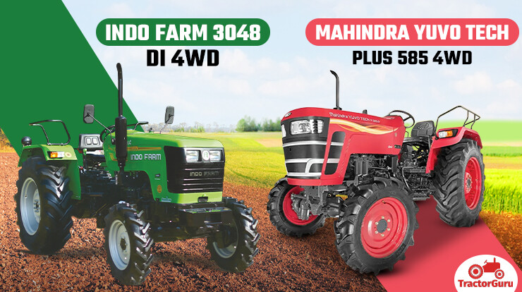 India Top 10 4x4 50 HP Tractors