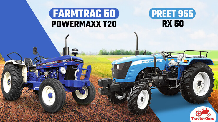 4wd 50 HP Tractors Models