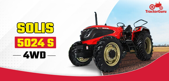 Solis 5024 S 4WD Tractor