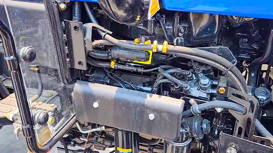 New Holland 5620 Tx Plus Trem IV 4WD - Engine & Performance 