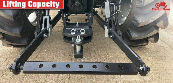 New Holland 3230 NX - Lifting Capacity