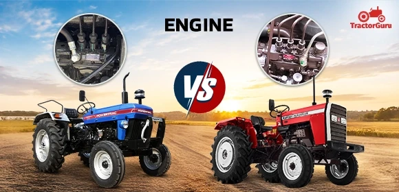 Powertrac vs Massey Ferguson - Engine