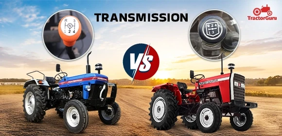 Powertrac vs Massey Ferguson - Transmission