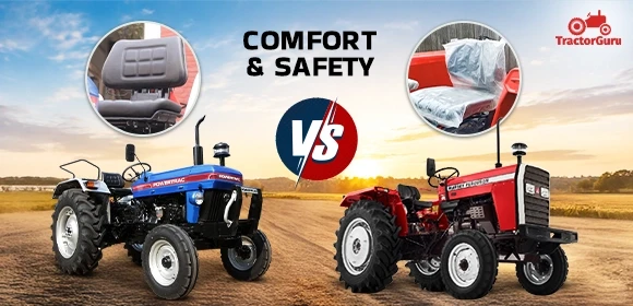 Powertrac vs Massey Ferguson - Comfort & Safety