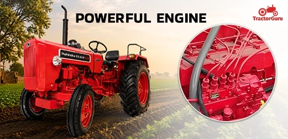 Powerful Engine Mahindra 575 DI XP