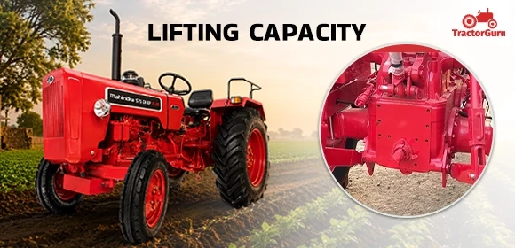 Strong Hydraulics & Lifting Capacity Mahindra 575 DI XP Plus
