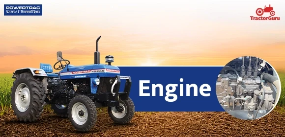 Powertrac 439 Plus - Engine